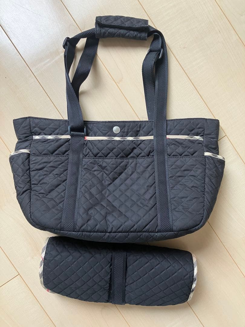 バーバリー　マザーズトートバッグ・キルティング お取り寄せ】『BURBERRY』バーバリーチェック キルティング マザーズ