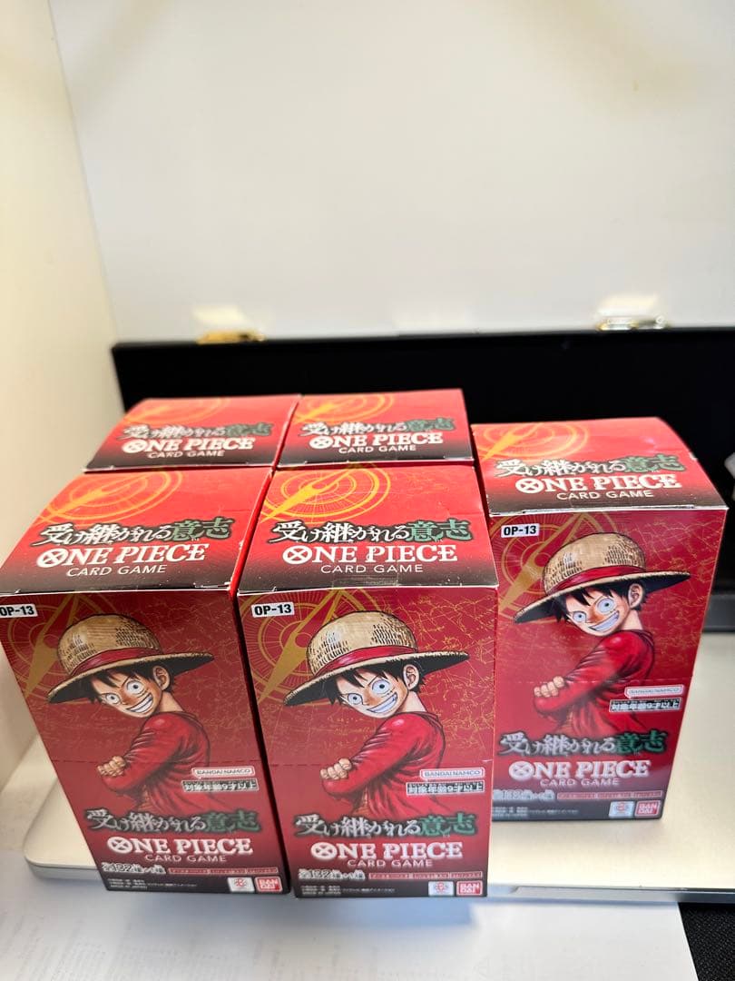 ONE PIECE カードゲーム OP-12 OP-13 5個セット BANDAI ONE Piece Card Game Inherited Will (OP-13) (Box) Pack of 24