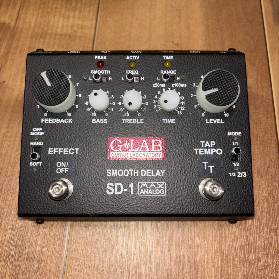 G LAB SD-1 スムースディレイ G Lab SD-1 Smooth Delay Pedal - Evolution Music