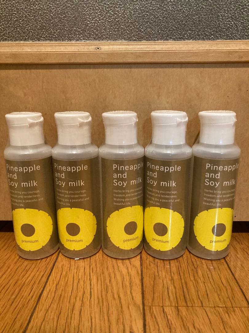 パイナップル豆乳ローションプレミアム　5本セット 楽天市場】パイナップル 豆乳ローションプレミアム メンズ レディース