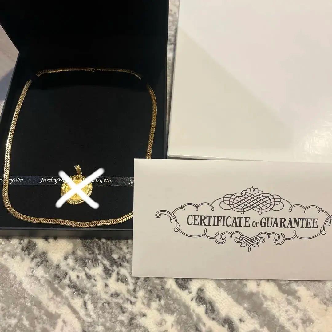 k18 喜平　Mカットトリプル　33.5g 55㎝