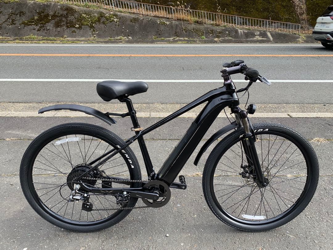 【動作確認済】送料無料電動アシスト自転車 36V7.4Ah 8速 27.5