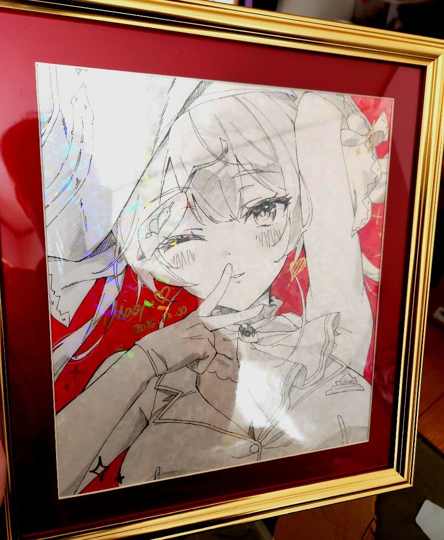 【てぃんくる】プロ絵師マシュ様描き下ろし宝鐘マリン大色紙 2026年最新】ホロライブ 色紙 マリンの人気アイテム - メルカリ