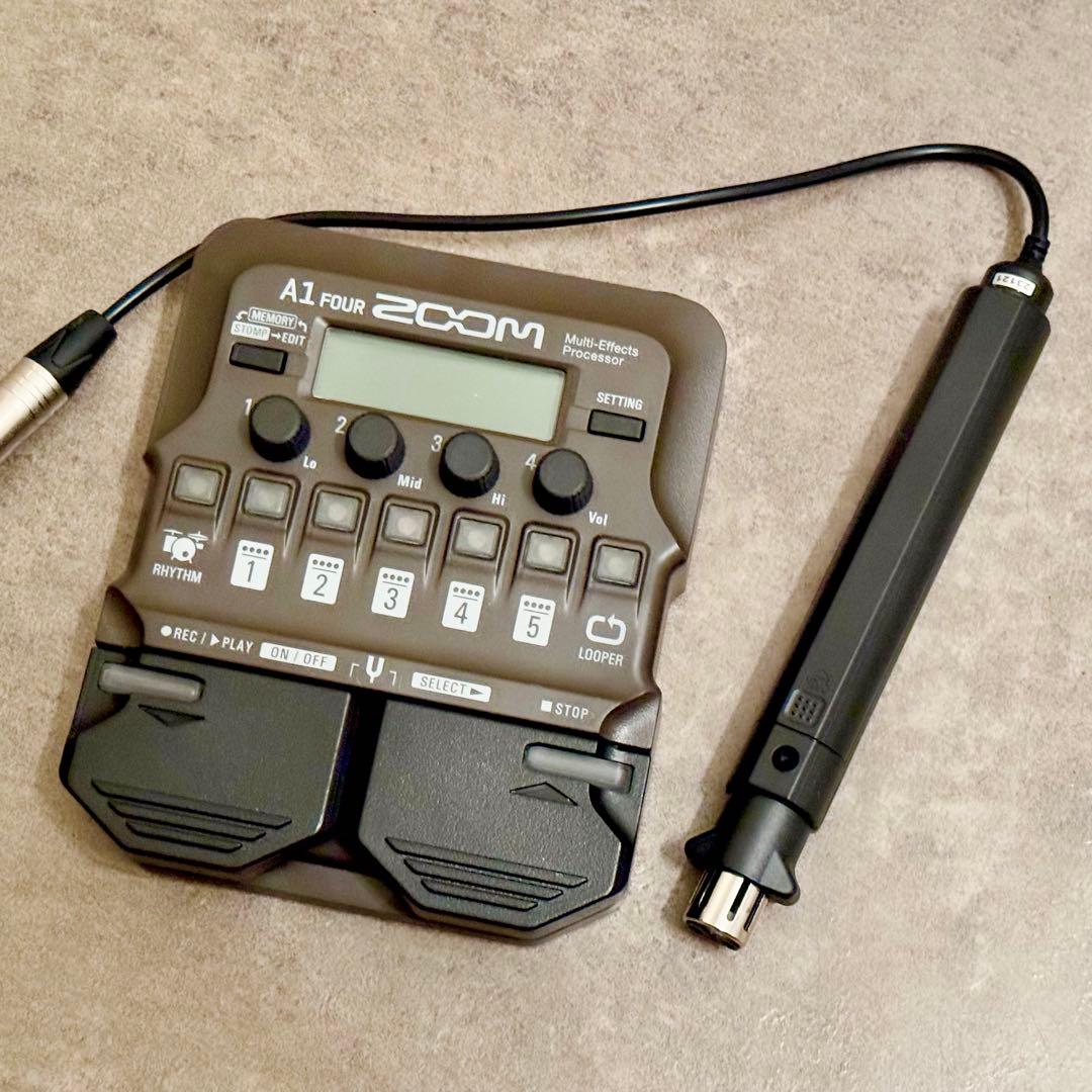 ZOOM A1 FOUR マルチエフェクター 動作品
