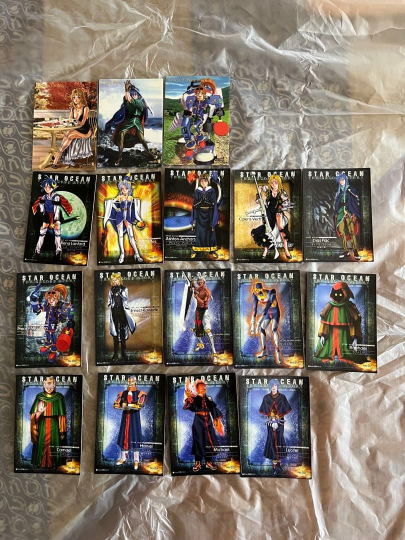 スターオーシャンセカンドストーリー　トレーディングカード　64枚