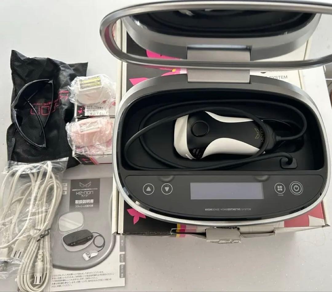 ケノン　脱毛器　ver8.0 カートリッジ3種付き