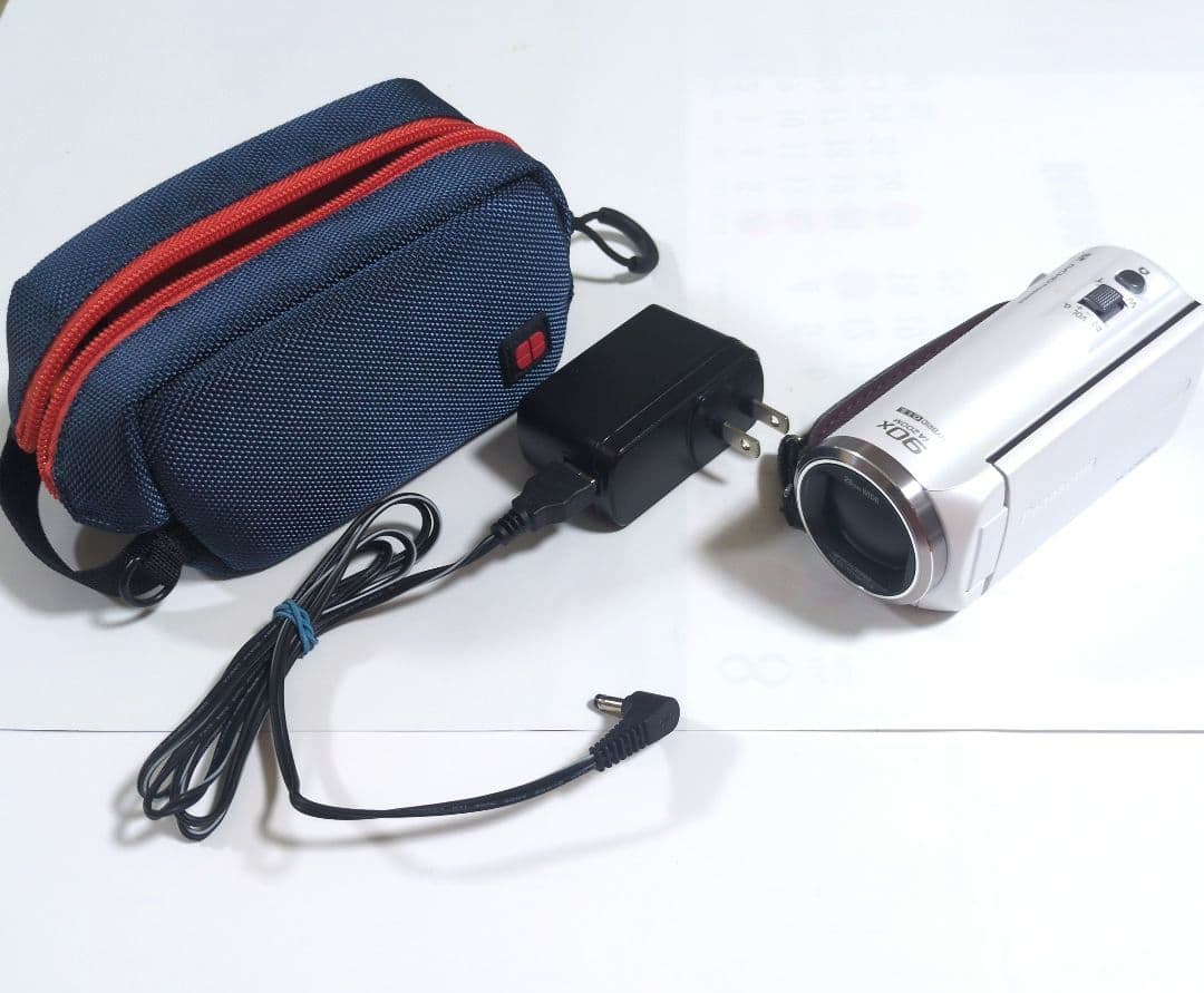 Panasonic HC-V360MS ビデオカメラ 充電器・ケース付き【美品】