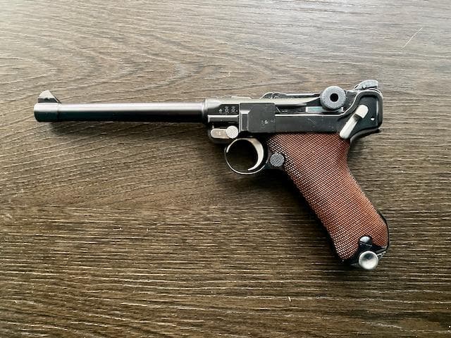 激レア！タナカ ルガーP08 マリーネ 6インチ ガスブローバック