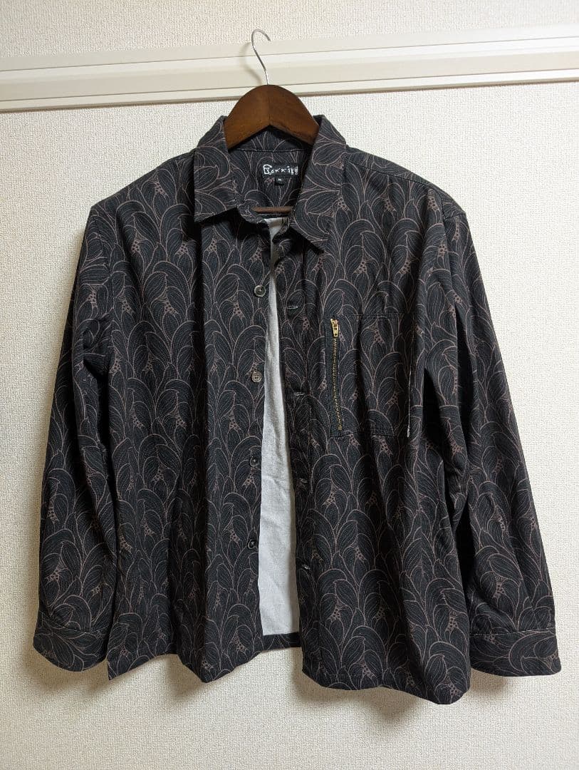 ジャケット・アウター GAKKIN LOTUS BUDS PATTERN L/S SHIRT