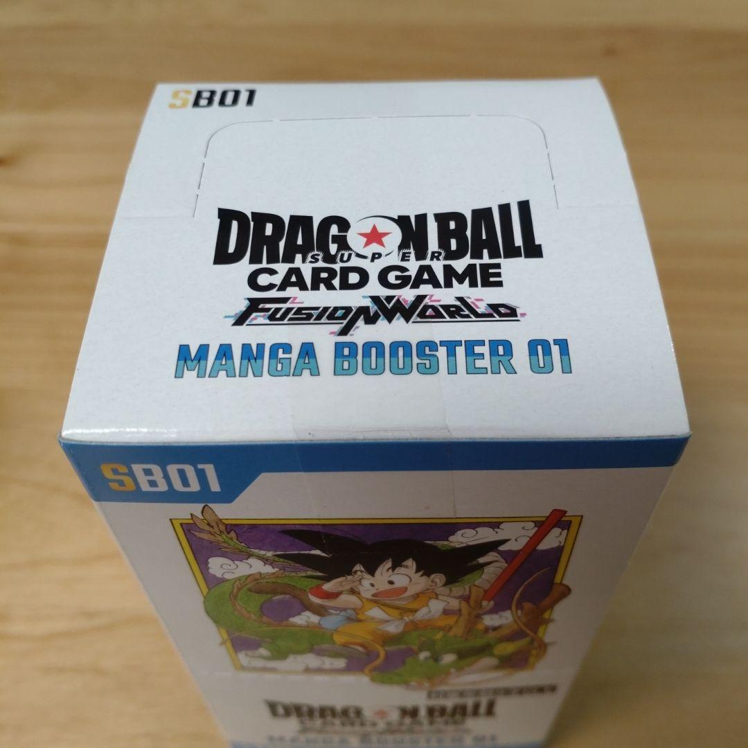 新品未開封テープ付】manga booster01フュージョンワールド1BOX
