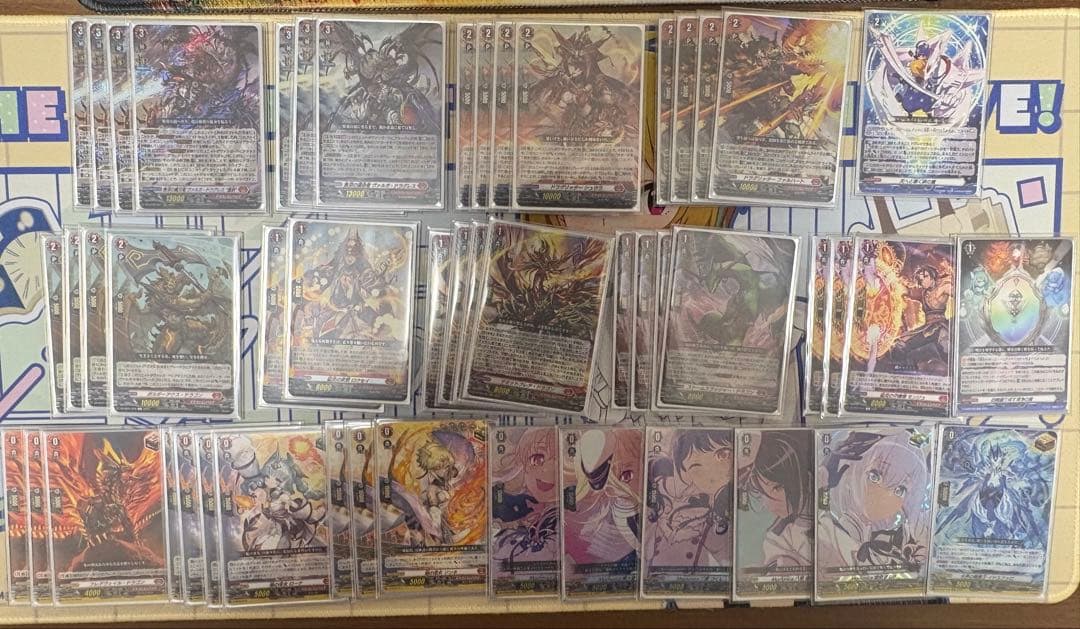 ヴァンガード　ヴァルガドラグレス羅刹　デッキ　スリーブ付き 無双の魔刃竜ヴァルガ・ドラグレス羅刹【RRR】{DZ-BT05/001}《ドラゴン