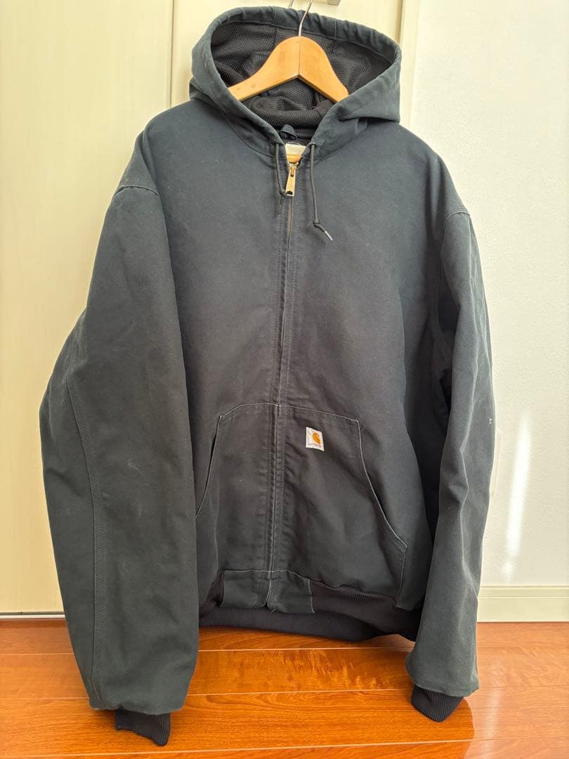 carhartt カーハート　アクティブジャケット　ブラック　黒　2XL Carhartt（カーハート） CARHARTT ACTIVE JACKET BLACK/XXL アクティブ
