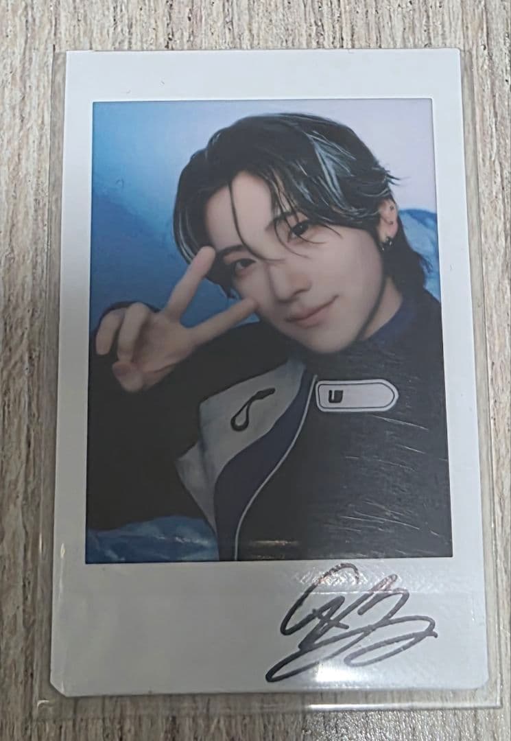 &team ユウマ 直筆サイン入りチェキ