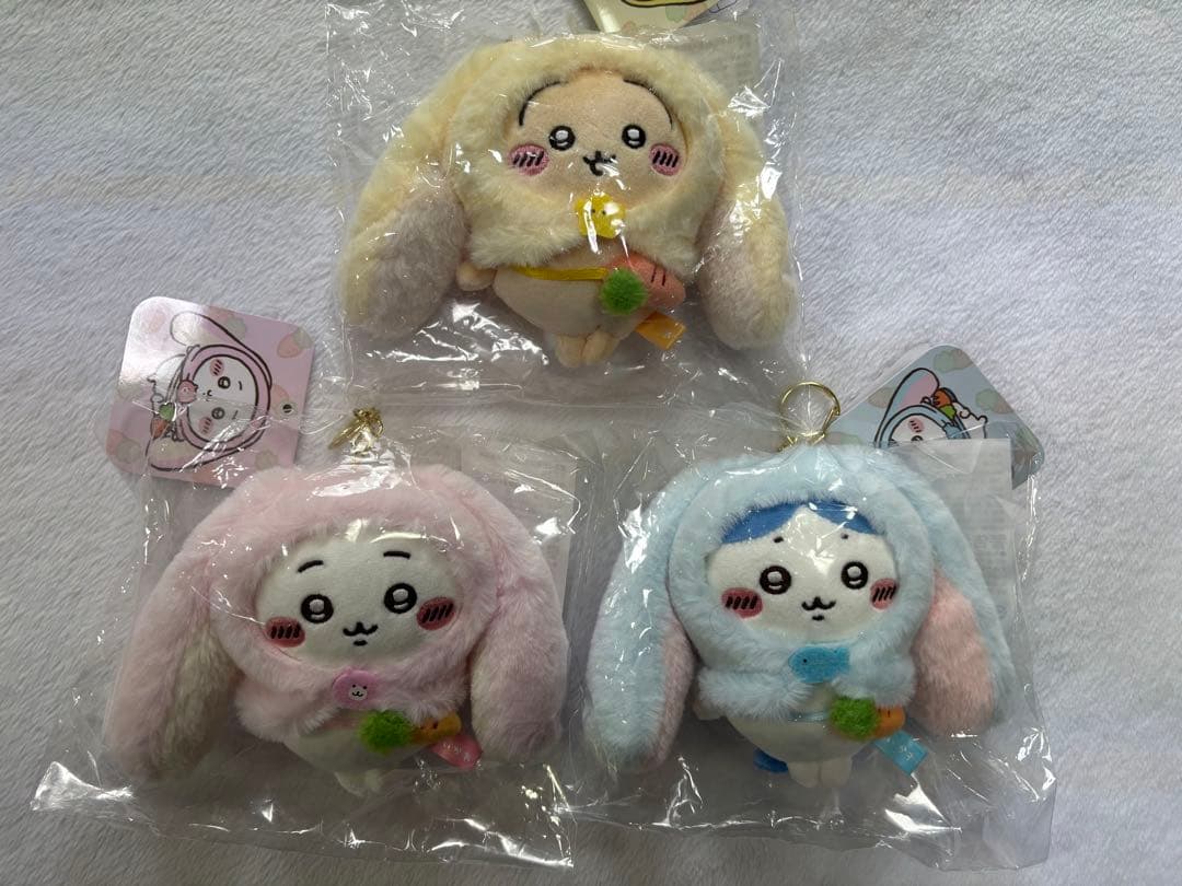 台湾限定 ちいかわ ハチワレ うさぎ ロップイヤーなマスコット