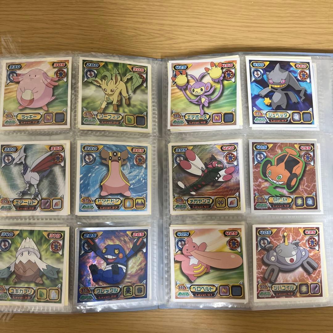 ポケットモンスター ダイヤモンドパール 最強シール列伝 110枚＋