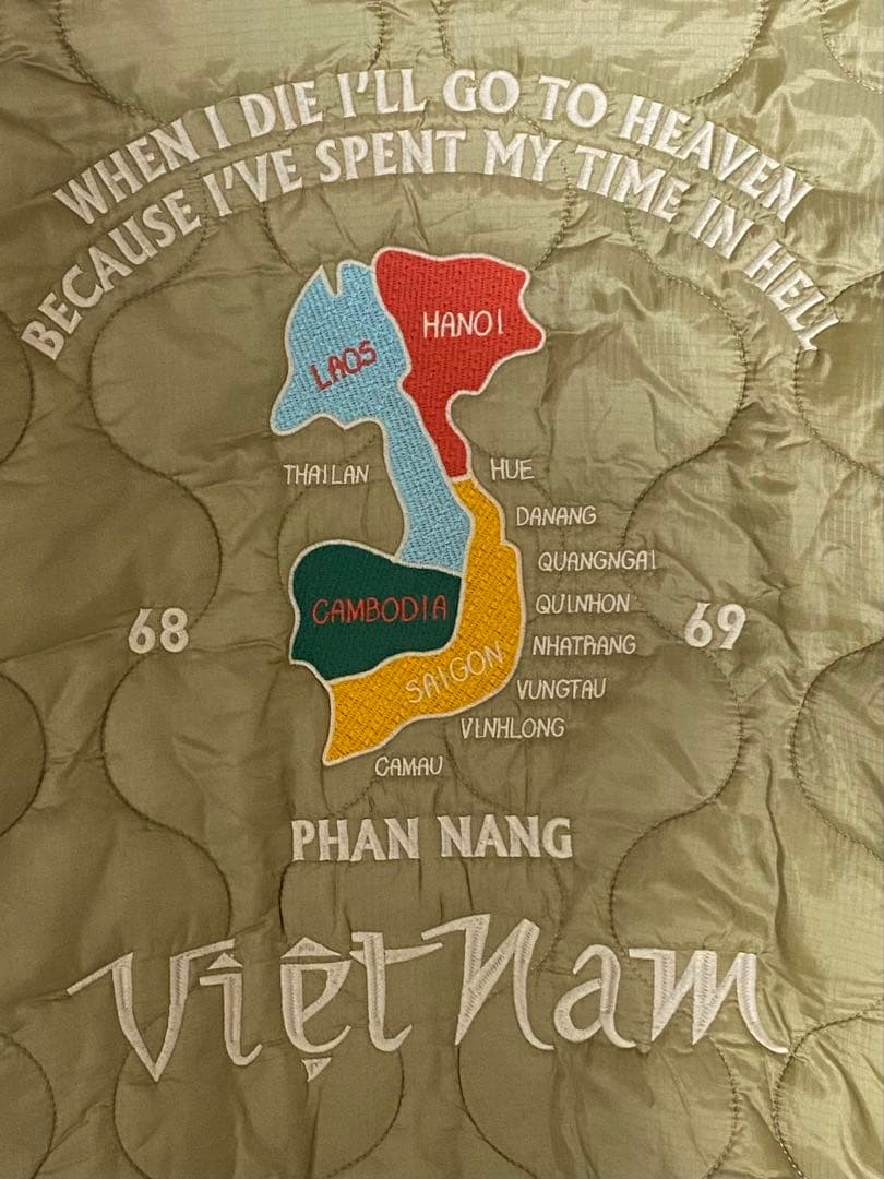 ヒューストン ベトジャン キルティング ベトナムジャケット