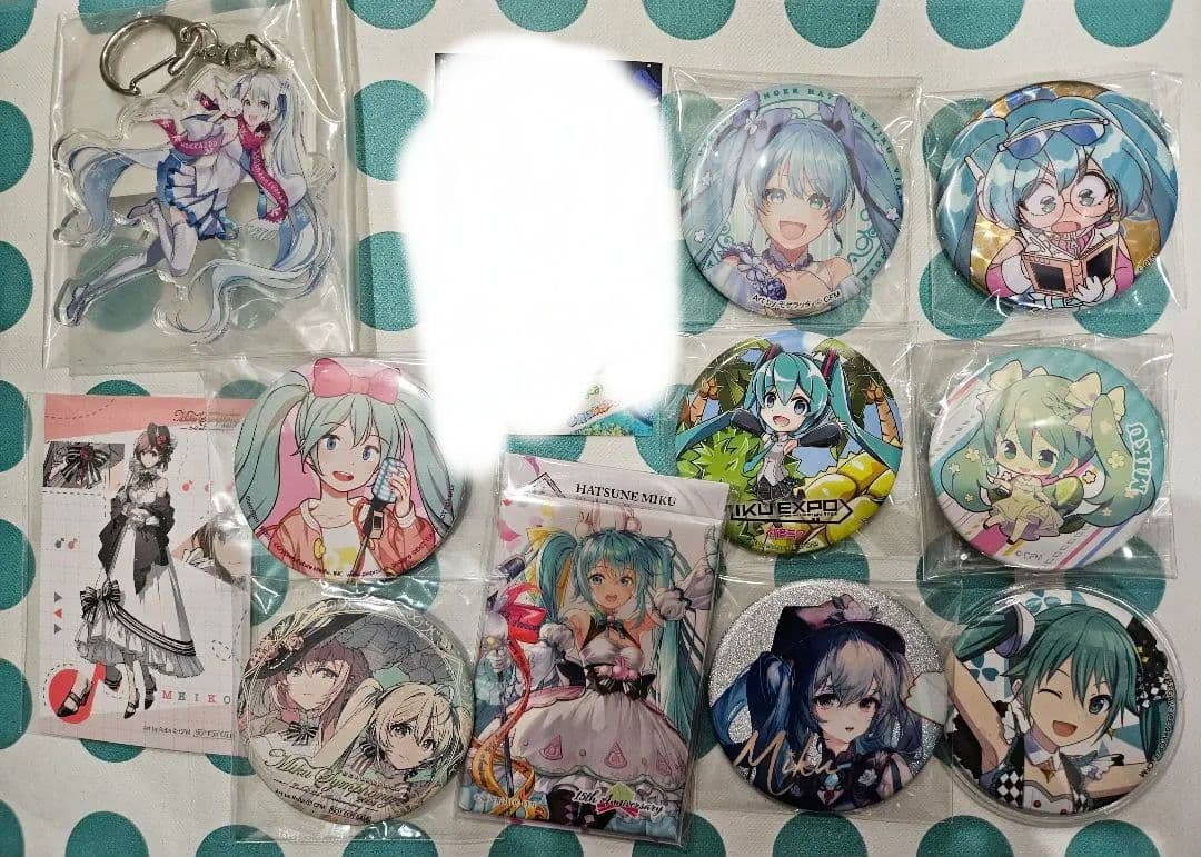 EXIT TUNES 初音ミク 缶バッジ 春 MIKU EXPO マレーシア