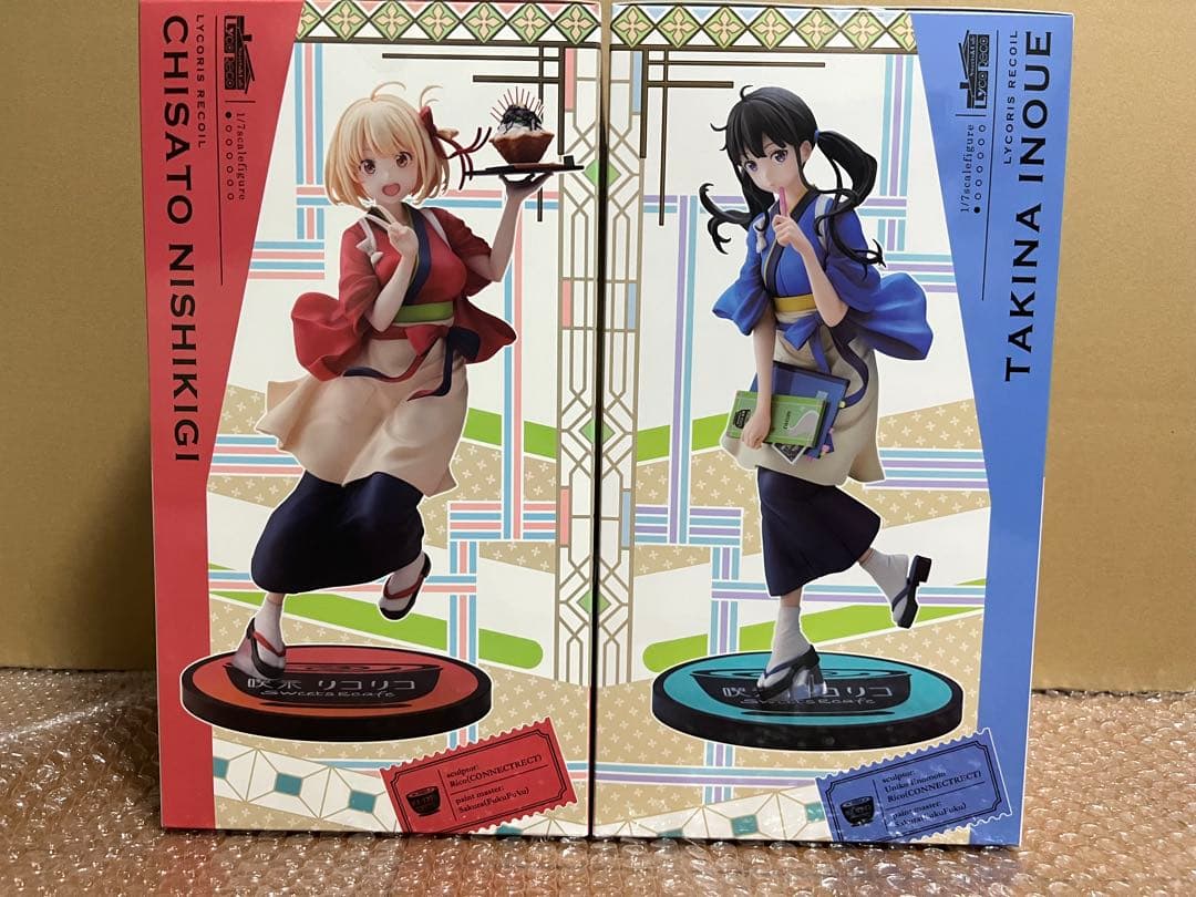 [未開封]リコリス・リコイル　錦木千束　井上たきな 1/7スケールフィギュア