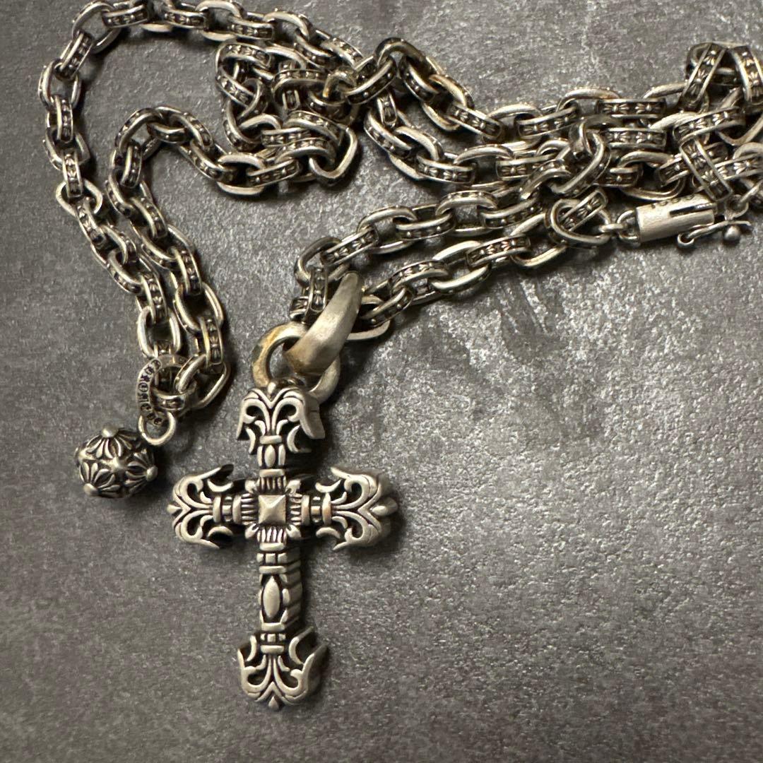 美品！Chrome Heartsシルバー ネックレス