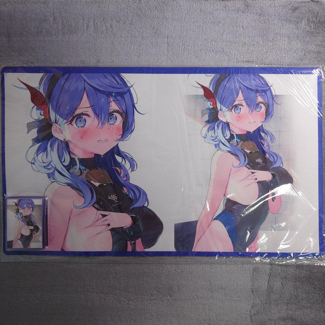 α1 ブルーアーカイブ 水滴&競泳水着 天雨アコ スリーブ&プレイマット