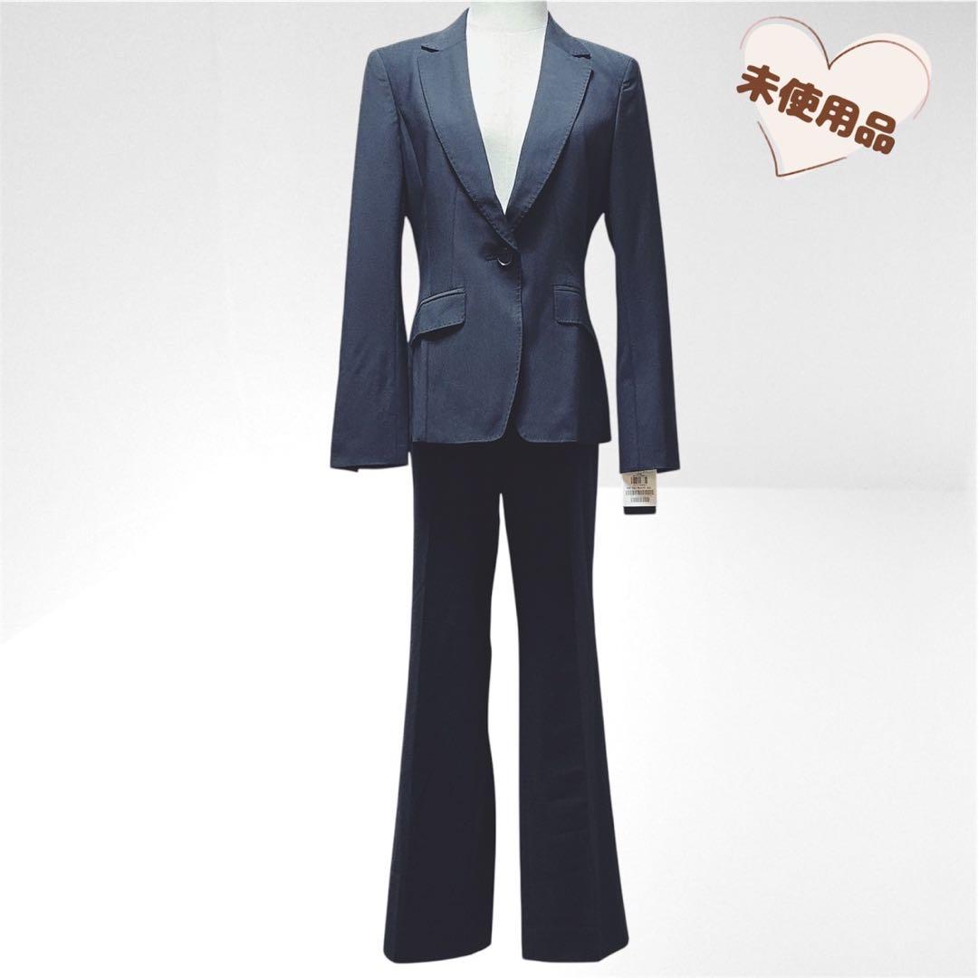 上下未使用　クードシャンス　洗える　パンツスーツ　日本製　ビジネス　スーツ　40