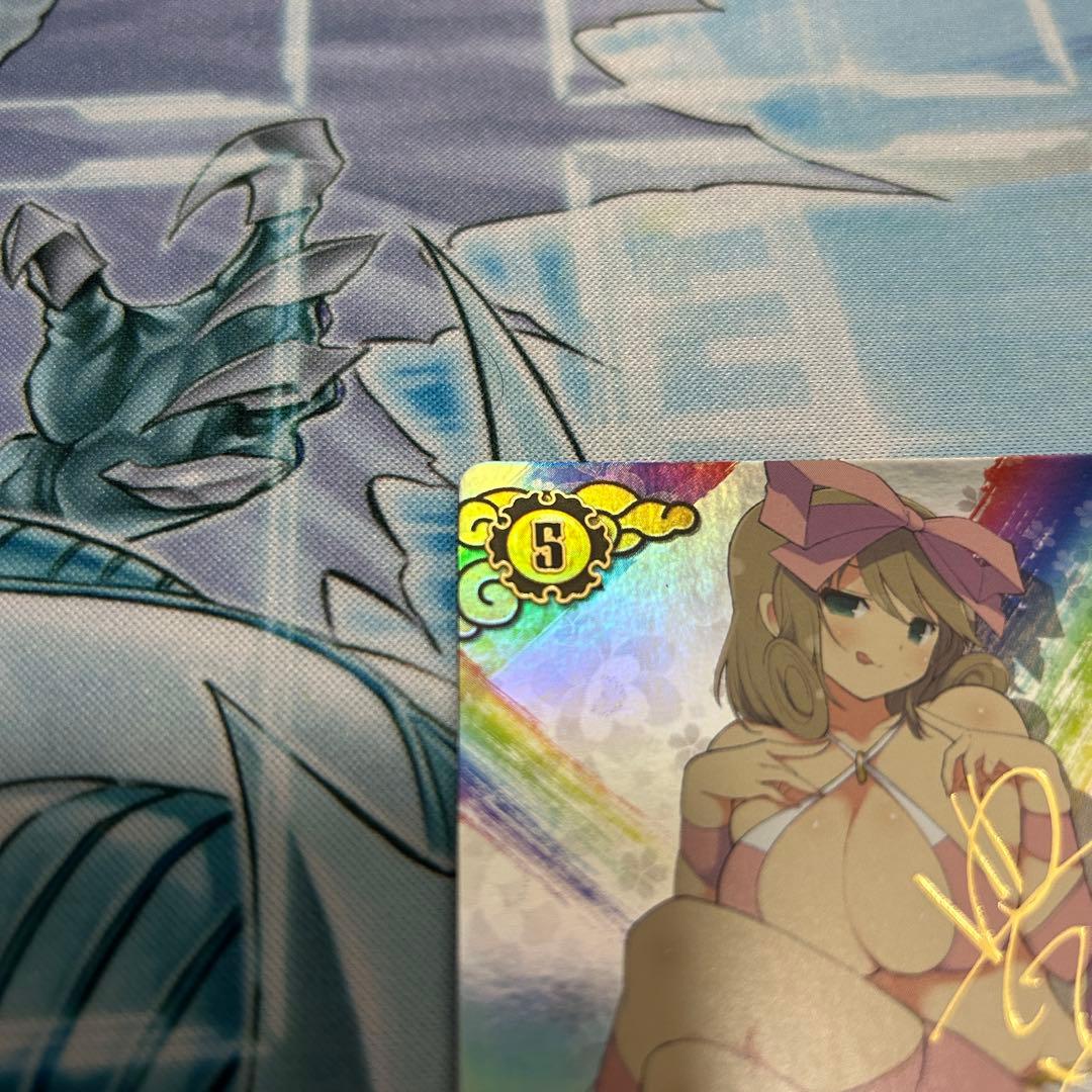 閃乱カグラ SR春花 絵師箔押しサイン アンリミテッドヴァーサス - メルカリ