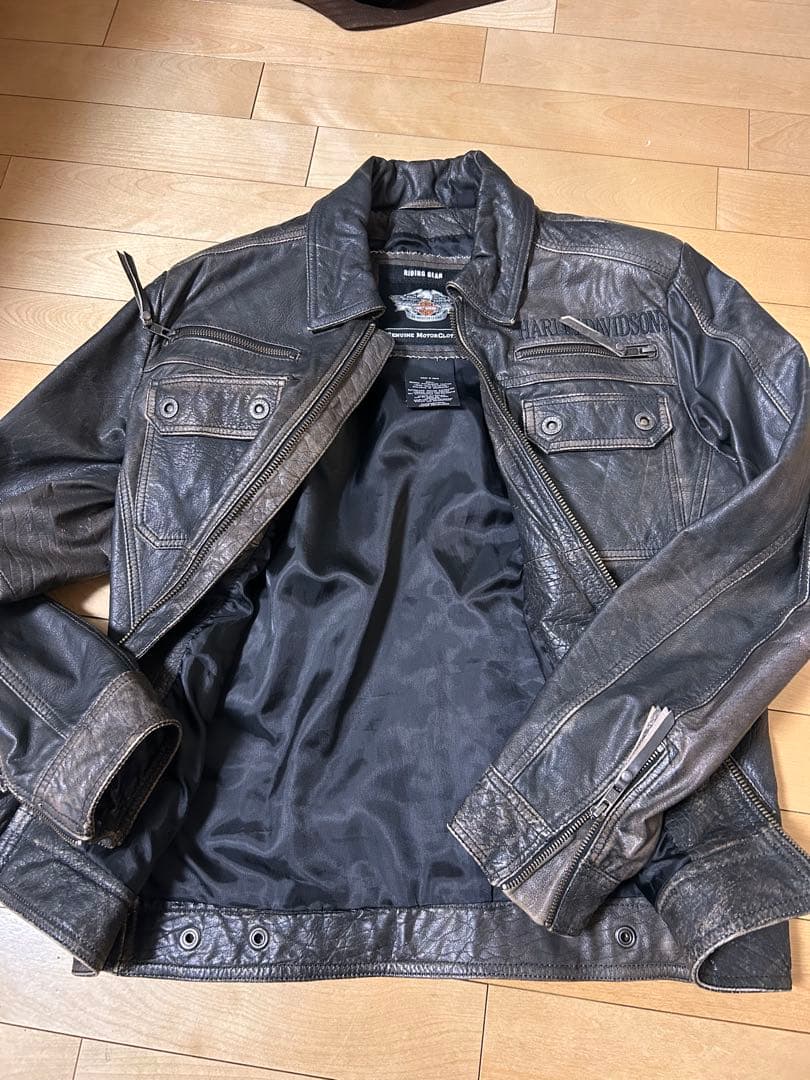 Harley-Davidson ブラック レザージャケット