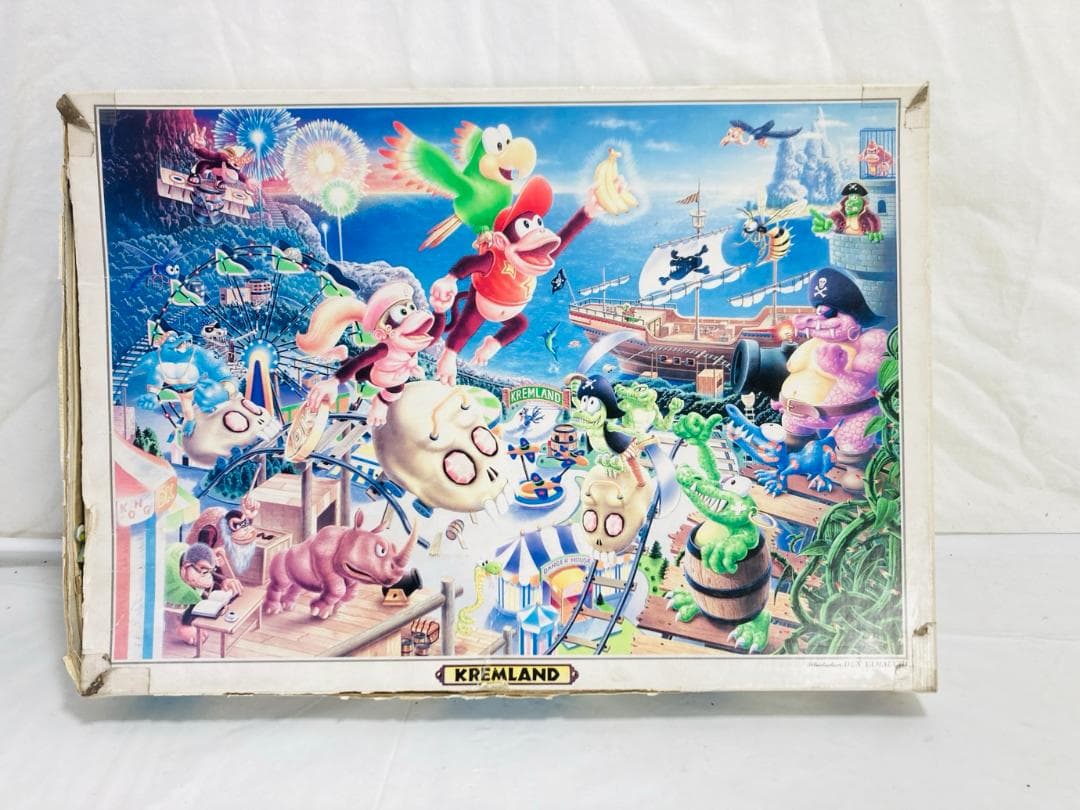 クレムランド ドンキーコング2 ディクシー&ディディー ラージ 500ピース クレムランド ドンキーコング2 ディクシー&ディディー ラージ 500