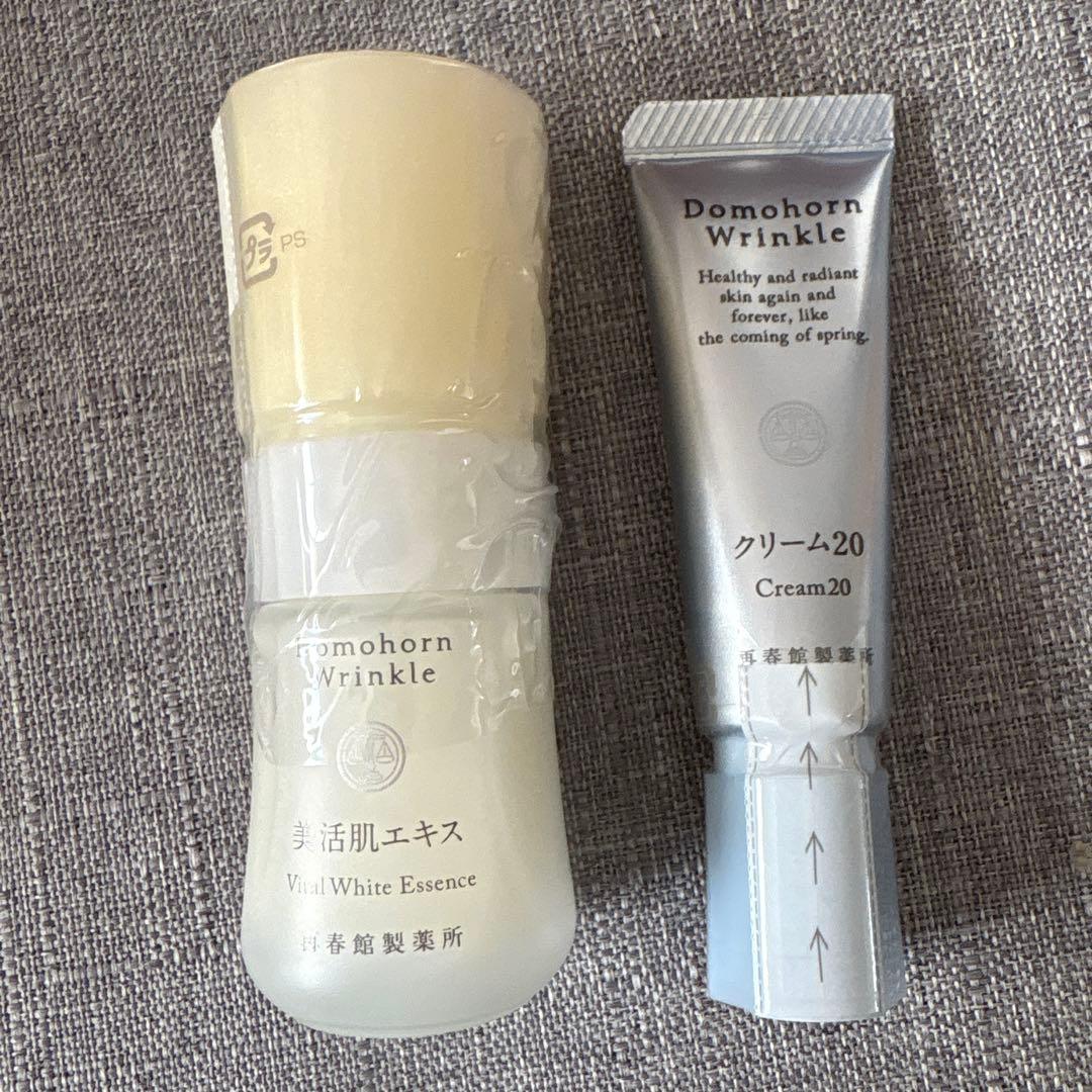 ドモホルンリンクル Vital White Essence & Cream 20