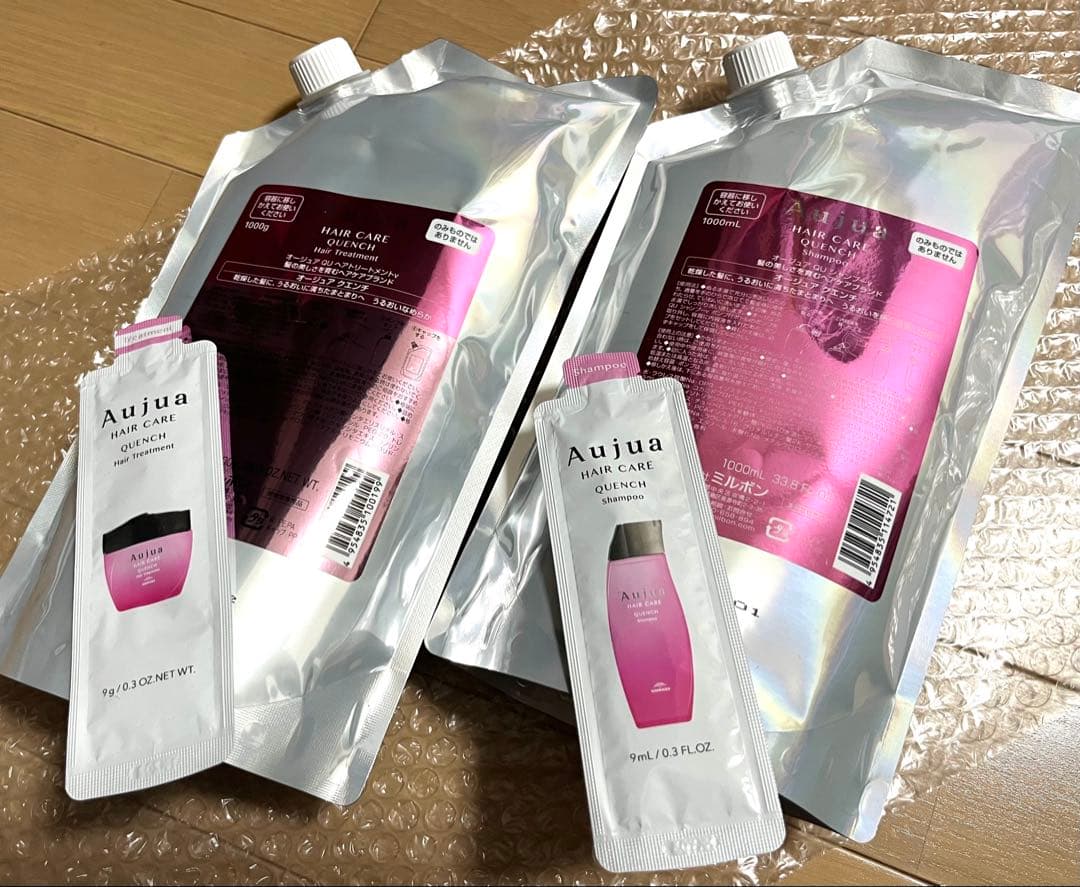 オージュア　クエンチ　シャンプー1000ml トリートメント1000ml 楽天市場】ミルボン シャンプー オージュア クエンチ シャンプー