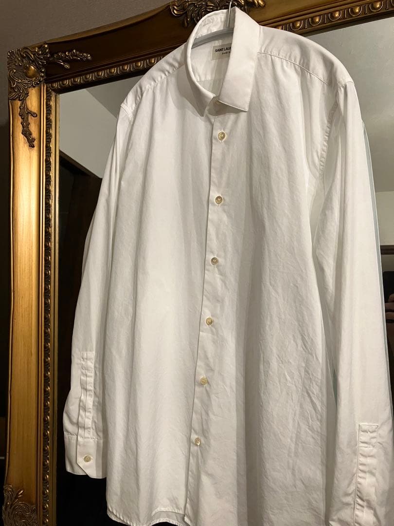 サンローラン　白シャツ　ドレスシャツ 楽天市場】サンローラン（ワイシャツ｜トップス）：メンズファッション