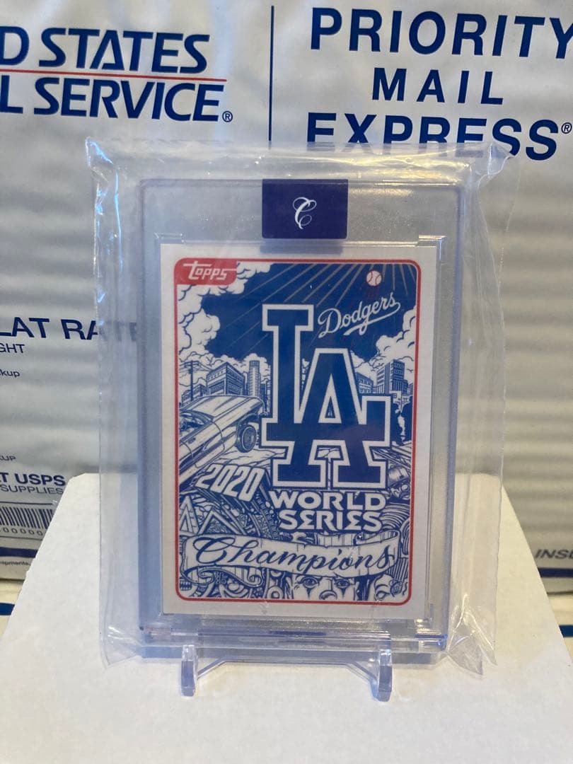 ドジャース ワールドシリーズチャンピオン 2020 アーティストカード