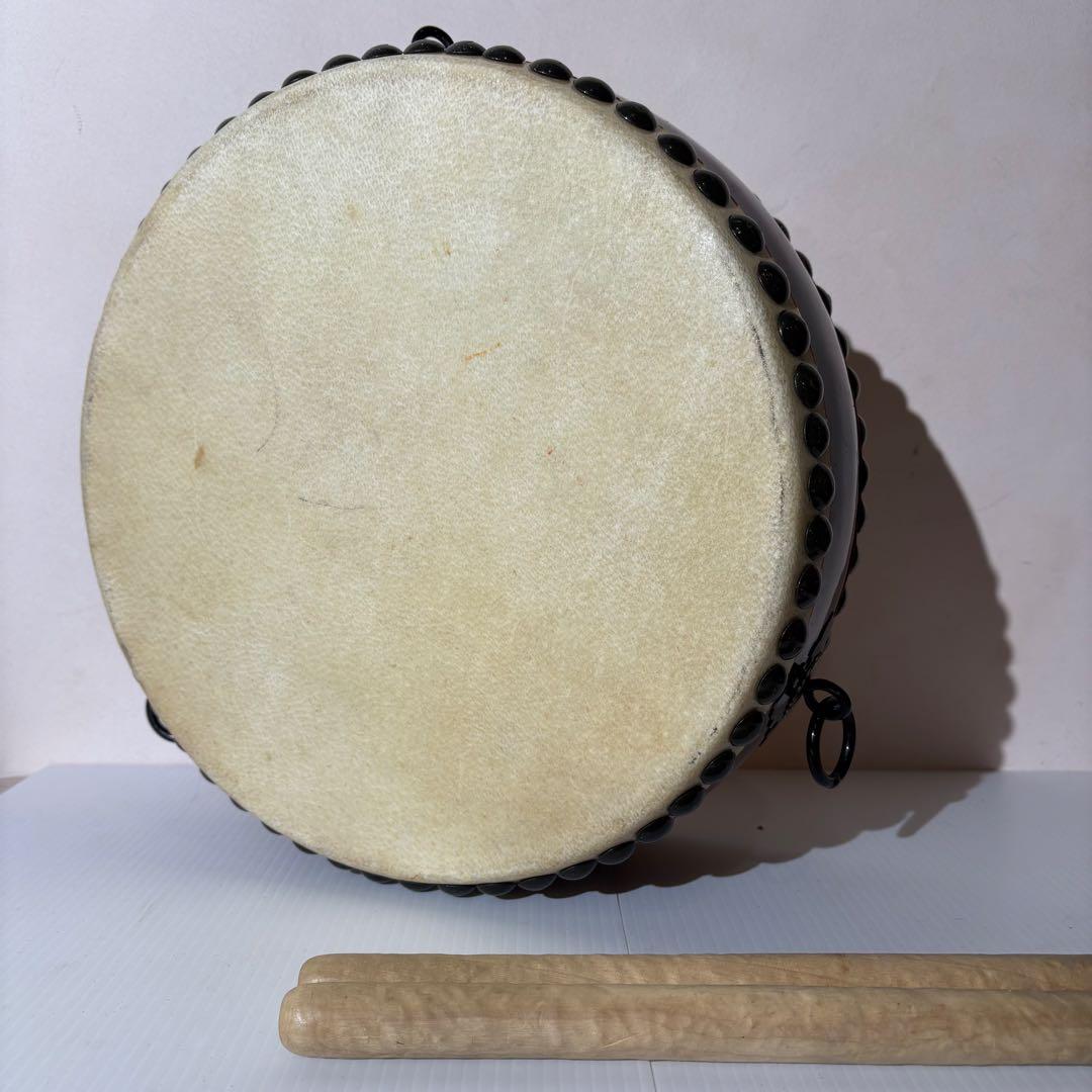 和太鼓 木製胴体 バチ付き
