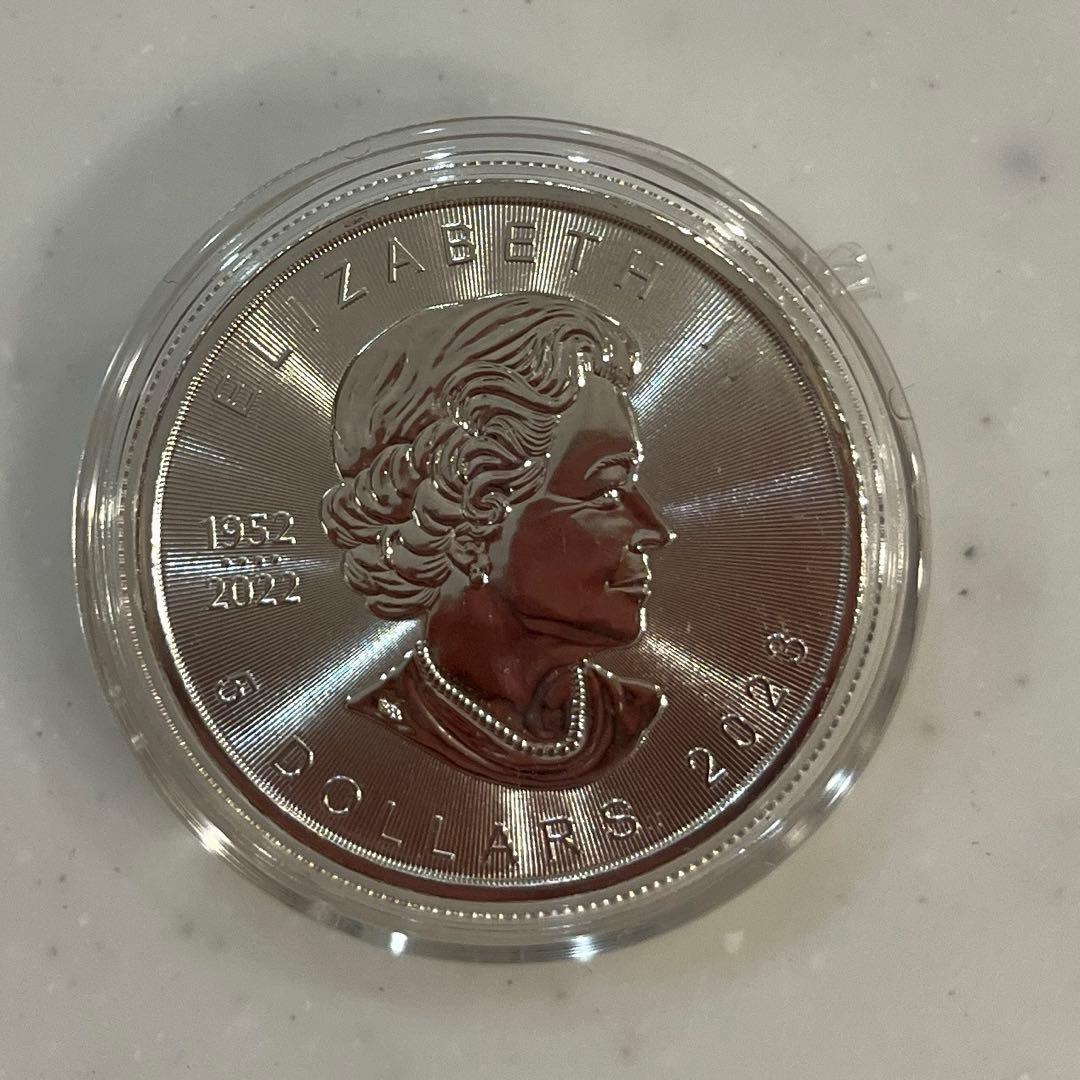 2023年 カナダ メイプルリーフ 銀貨 カナダ メイプルリーフ銀貨 2023年 5ドル – 野崎コイン