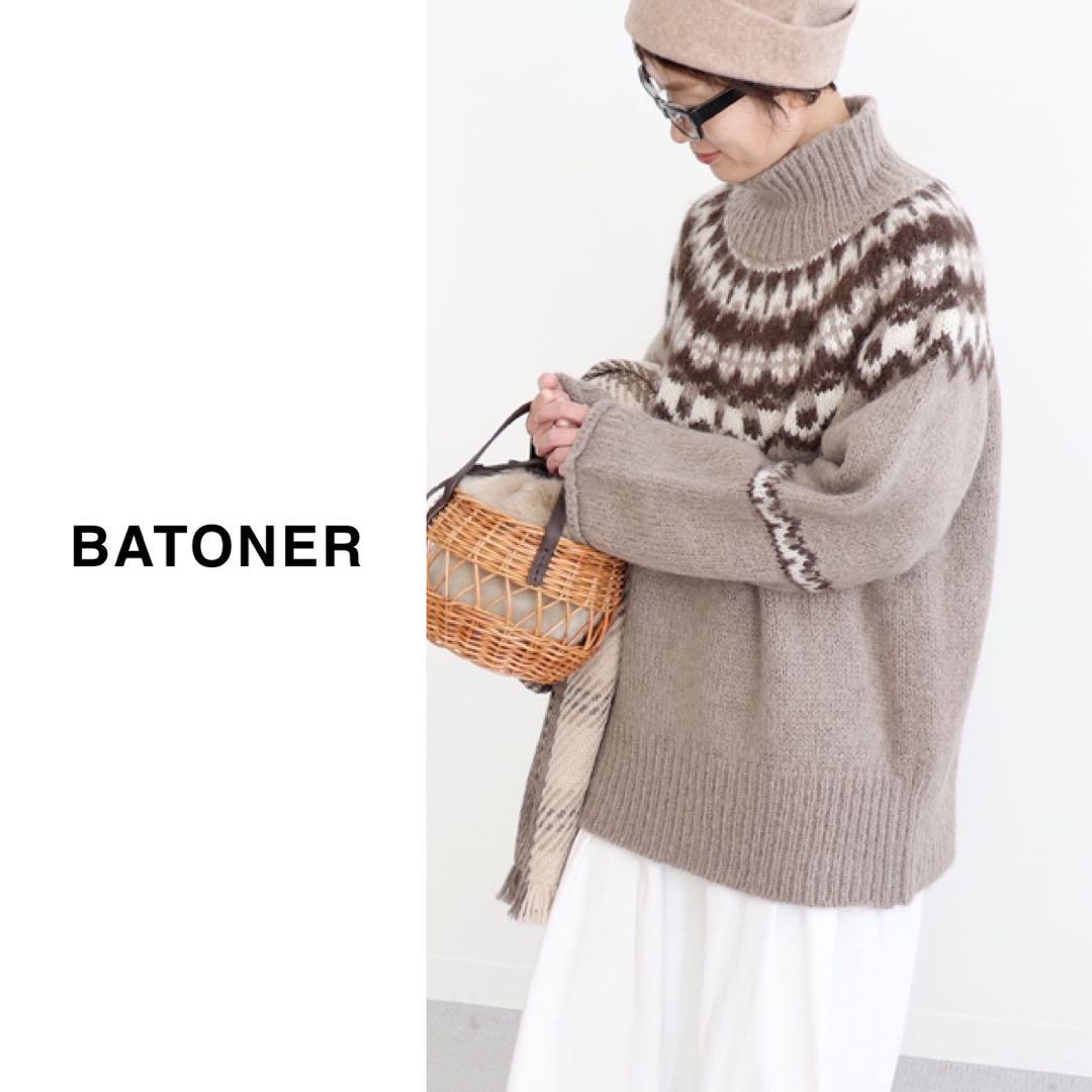 BATONER（バトナー）| モヘアノルディックタートルネック