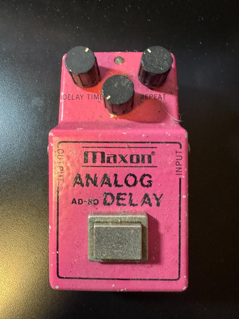 Maxon AD-80 アナログディレイ 電池蓋なし