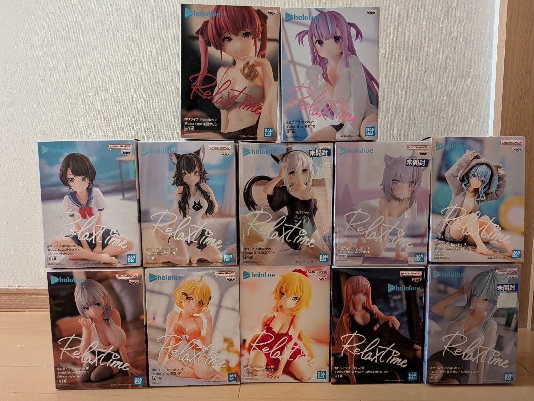 Relax time フィギュア 12体セット　ホロライブ
