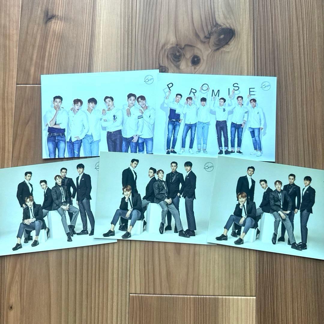 ジュノ 2PM 6nights 2回目 トレカ 6人コンプb 5枚