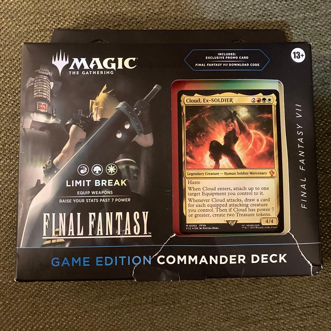 MTG FF 統率者デッキ リミットブレイク GAME EDITION 米国限定