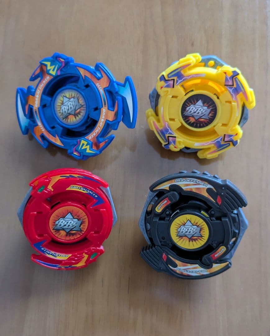 爆転シュートベイブレード　BBA　4種セット