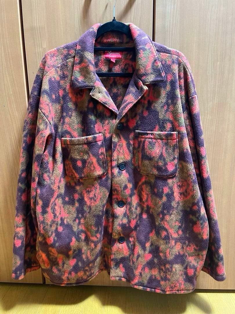 Supreme Paisley Fleece Shirt \
