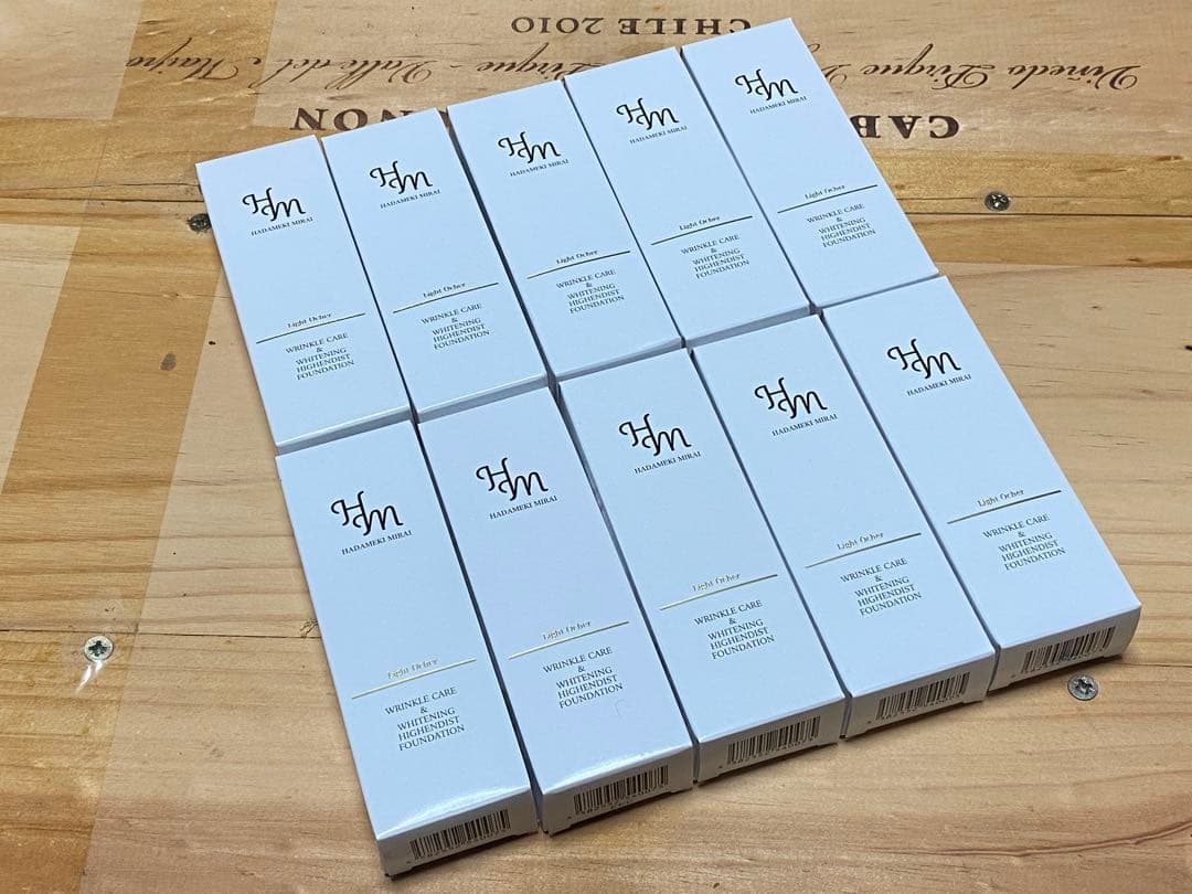 【新品未使用】ハダメキミライリキッドファンデーション26g 10本セット