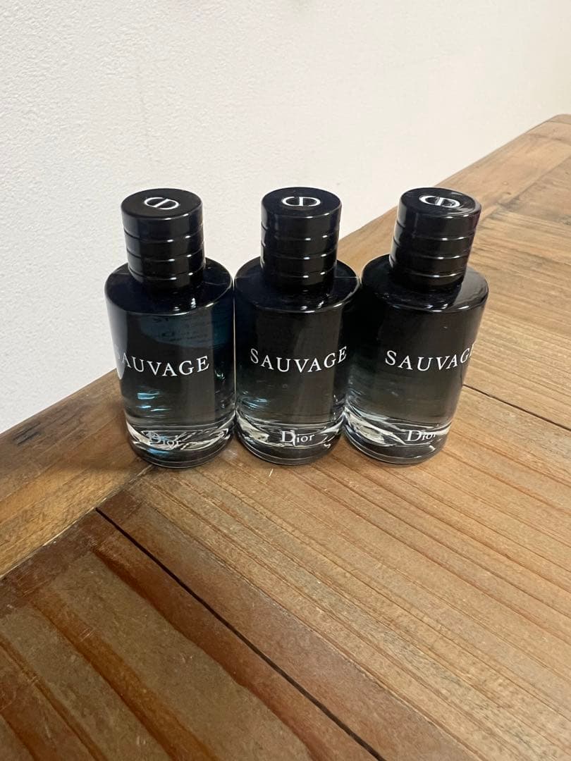 Dior 香水　サンプル　ソヴァージュ　3本