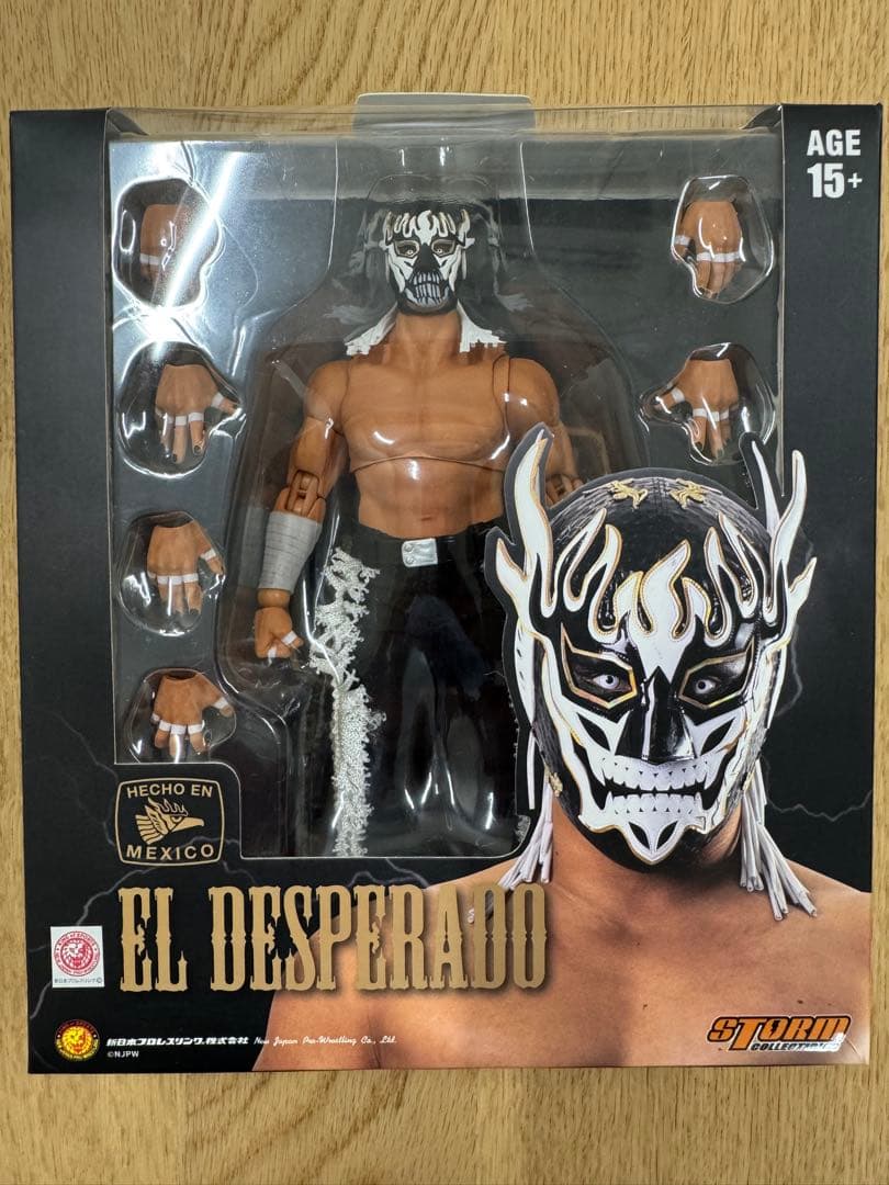 エル・デスペラード フィギュア 白黒マスク ストームコレクティブルズ Storm Collectibles アクションフィギュア エル・デスペラード