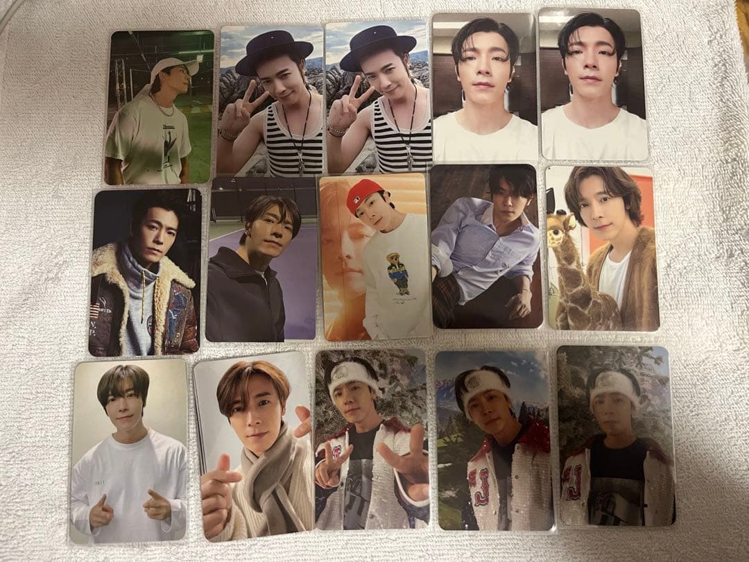 SUPERJUNIOR ドンヘ トレカセット 最短翌日発送可能 SUPER JUNIOR 会員特典 ドンヘ トレカ 2枚セット