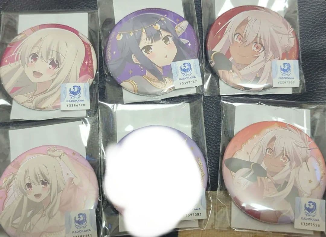 イリヤ くじコレ アラビアン 缶バッジ D賞コンプセット（美遊D-5以外