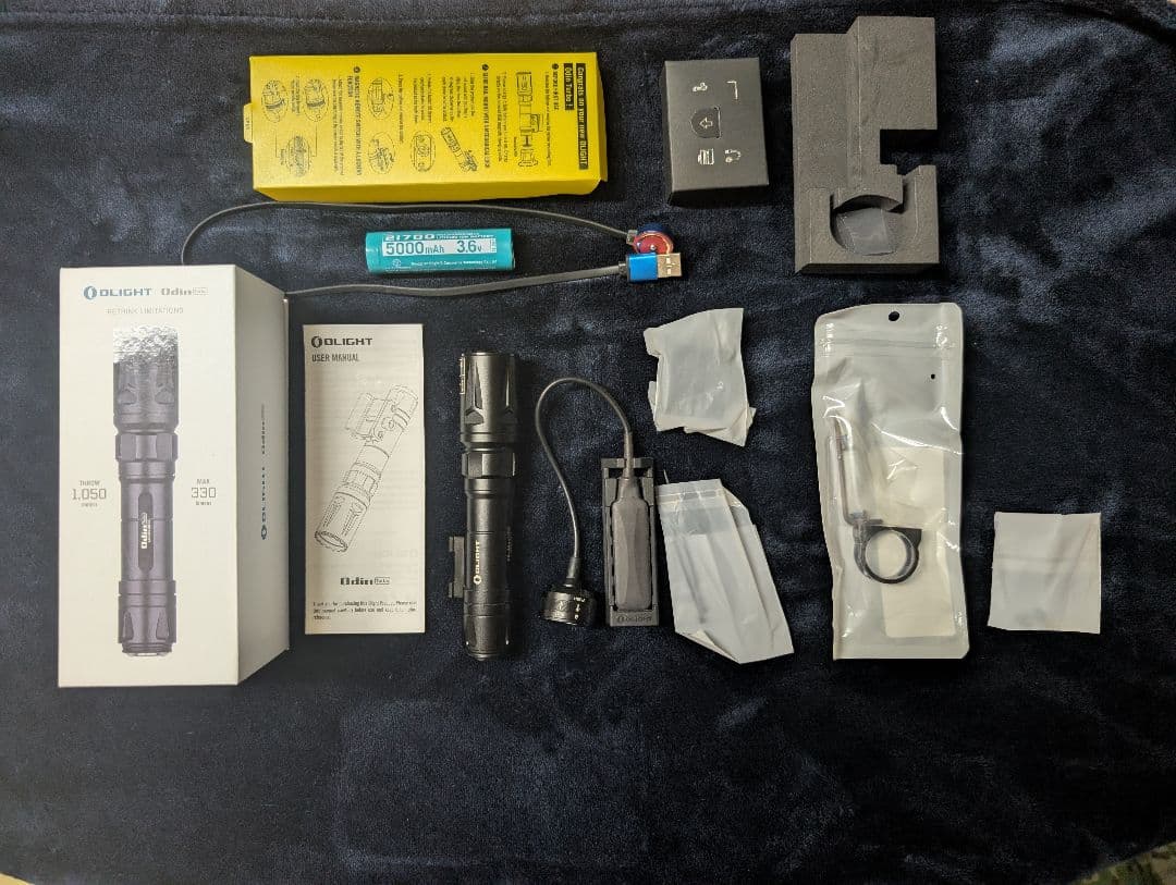 【超美品！超希少！LEPライト】OLIGHT Odin Turbo Odin Turbo (オーディンターボ) LEP サバゲー タクティカル ライト