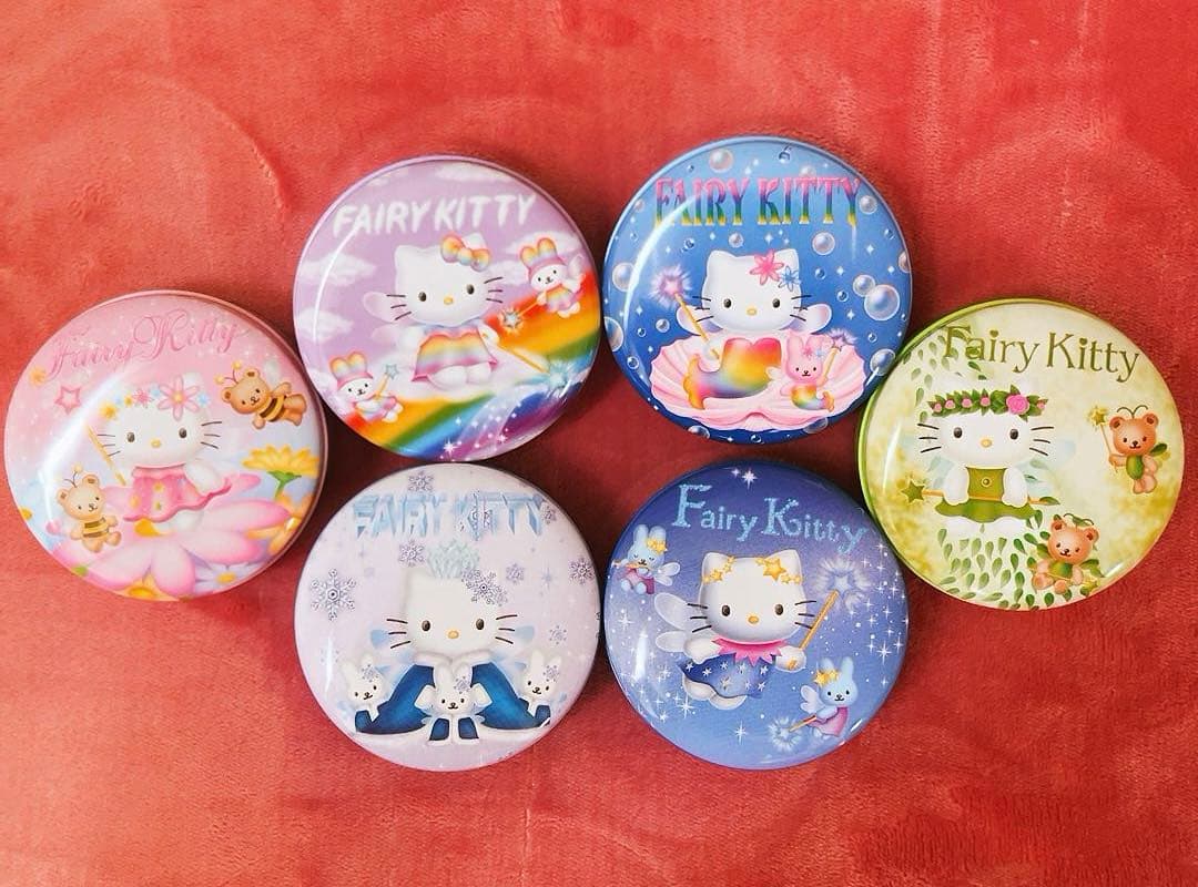 希少レア　ハローキティ　フェアリーシリーズ　コレクション缶　2000年 サンリオ