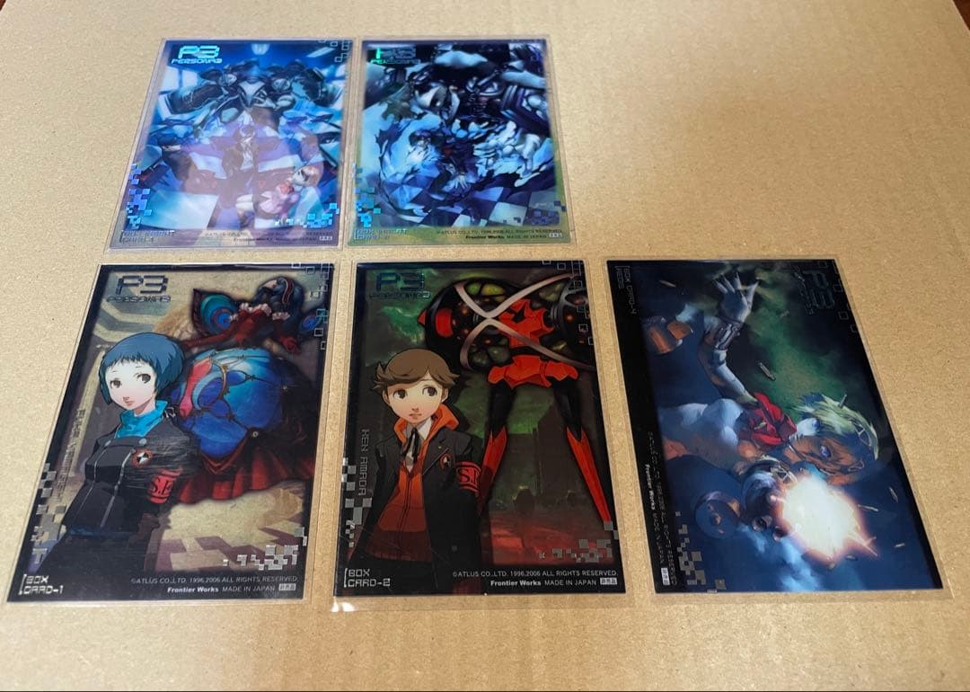 ペルソナ3 P3 トレカ 影 時間 フロンティアワークス 76枚　入手困難 ペルソナ3 P3 トレカ 影 時間 フロンティアワークス 76枚 入手困難