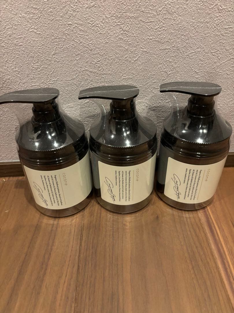 cocone クレイクリームシャンプー 3本セット